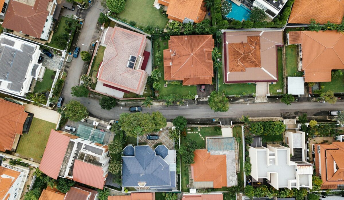 aerial view of city during daytime